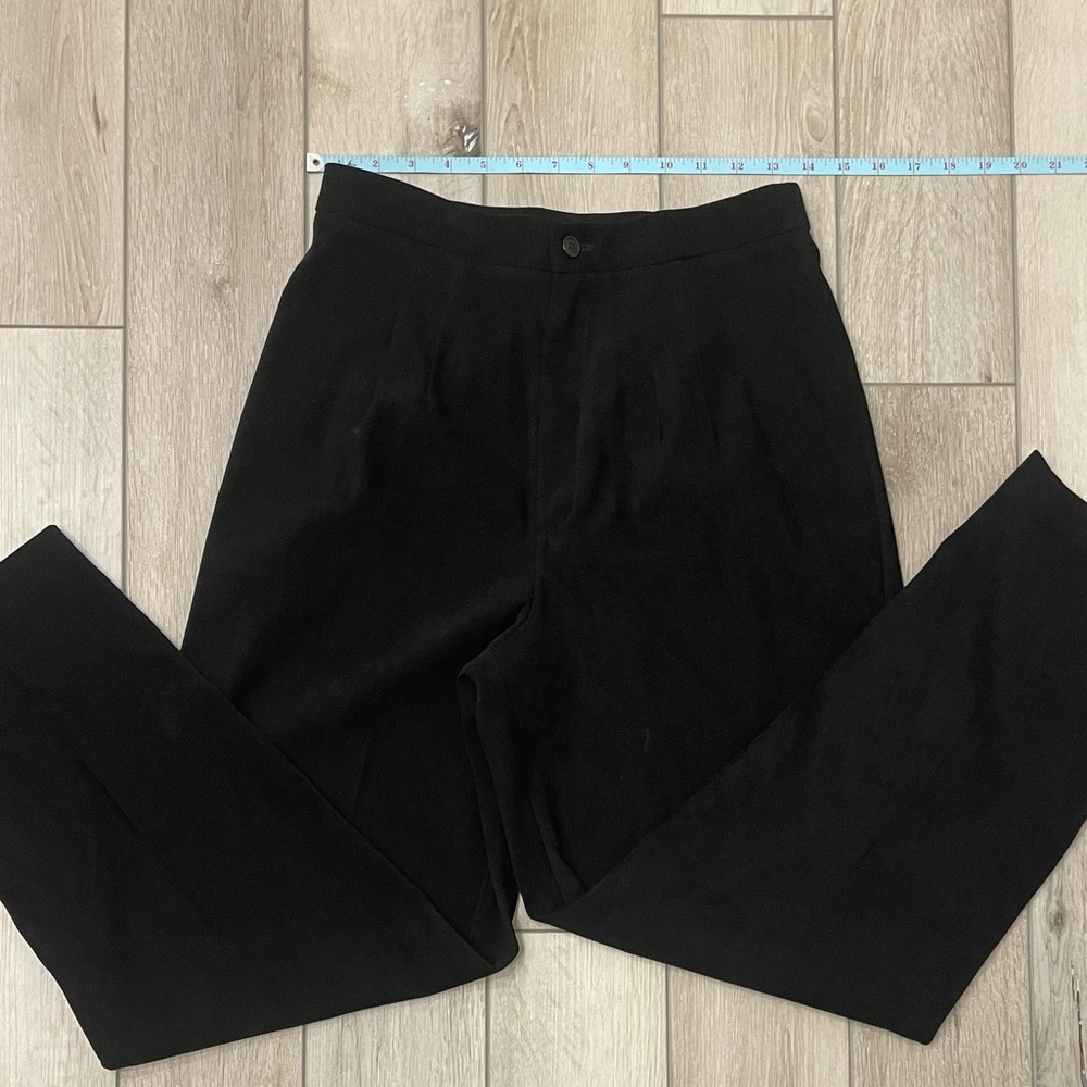 vintage Diane Richard lined black pants size 8